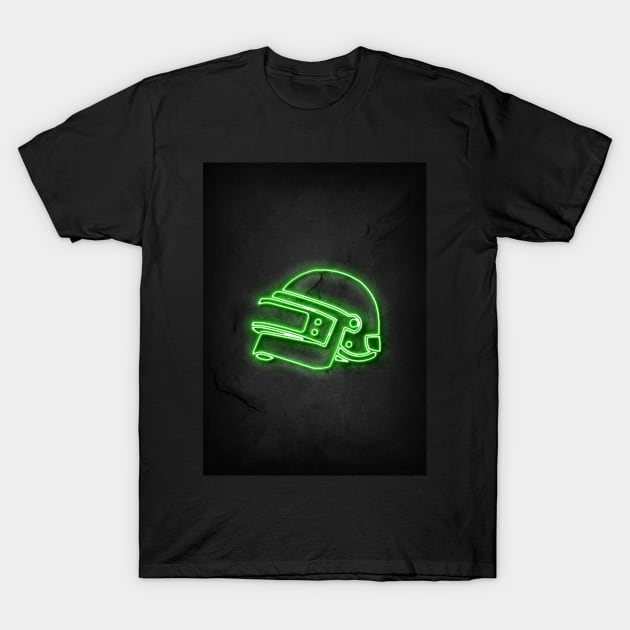 Pubg Helmet T-Shirt by Durro